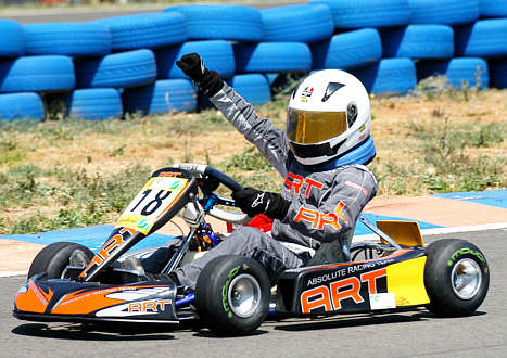 Joachim Lee nummer 2 i Cartaya. (Foto: ART Racing)